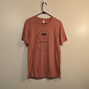 Bella Canvas Men's Pink Two Joints Spark Change Pass It Along Graphic Tee